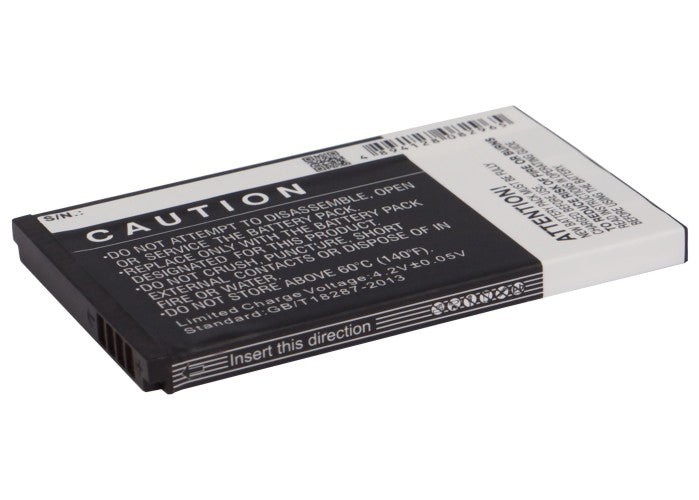 Replacement Battery for Simvalley  SP-40 – Mobile, SmartPhone – 1200mAh / 4.44Wh / 3.7V