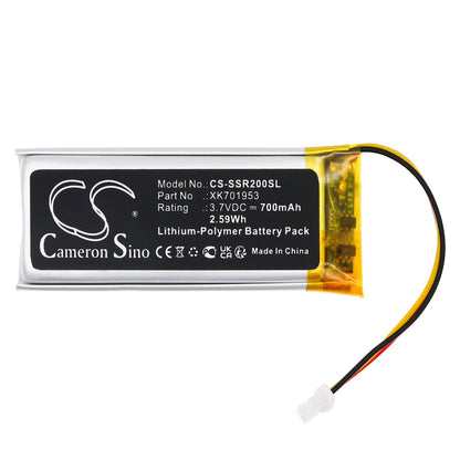 Replacement Battery for Sena  SRL2 – Wireless Headset – 700mAh / 2.59Wh / 3.7V
