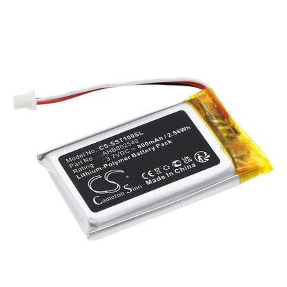 Replacement Battery for Sena  Spider ST1 – Wireless Headset – 800mAh / 2.96Wh / 3.7V