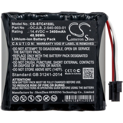 Replacement Battery for Soundcast  OCJ410 – 3400mAh / 48.96Wh