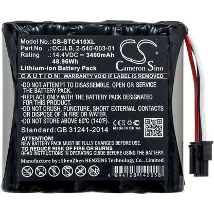Replacement Battery for Soundcast  OCJ410 – Speaker – 3400mAh / 48.96Wh / 14.4V