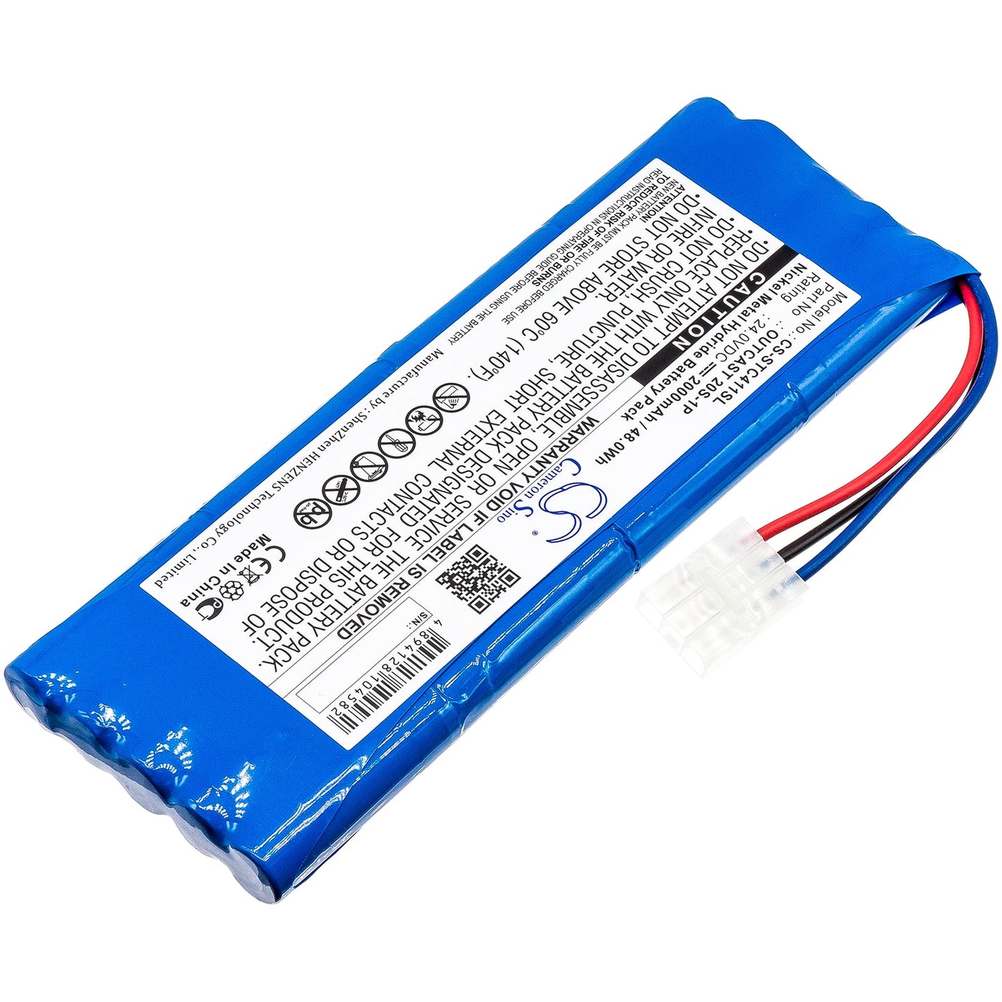 Replacement Battery for Soundcast  ICO410 – Speaker – 2000mAh / 48.00Wh / 24.0V