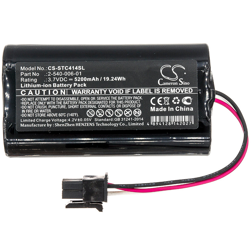 Replacement Battery for Soundcast  MLD414 – 5200mAh / 19.24Wh