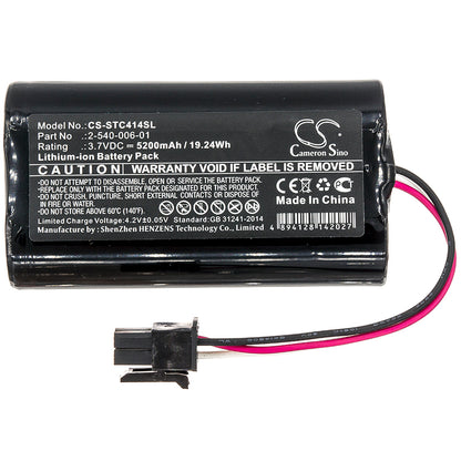 Replacement Battery for Soundcast  MLD414 – 5200mAh / 19.24Wh