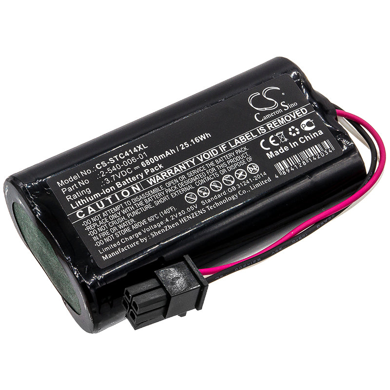 Replacement Battery for Soundcast  MLD414 – 6800mAh / 25.16Wh