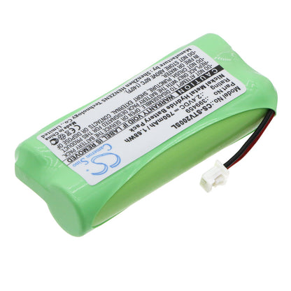 Replacement Battery for Stageclix  Jack V2 Transmitter – Wireless Headset – 700mAh / 1.68Wh / 2.4V