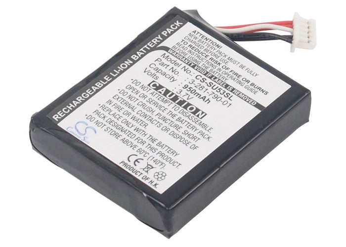 Replacement Battery for Sony  NVD-U01N – GPS, Navigator – 950mAh / 3.7V