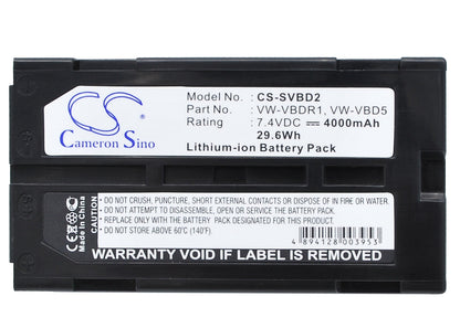 Replacement Battery for HITACHI  Visionbook Traveller – Camera – 4000mAh / 29.60Wh / 7.4V