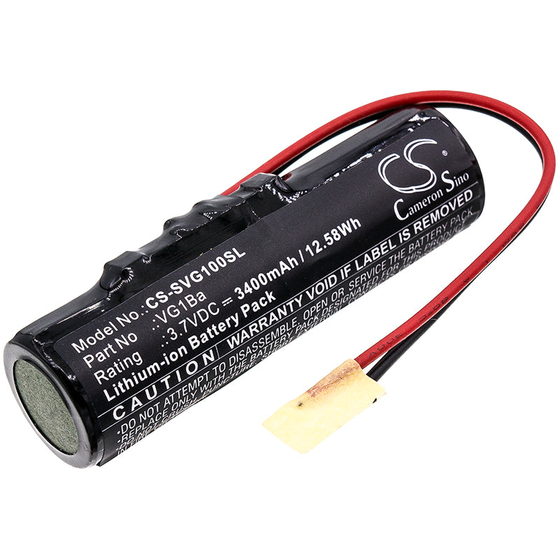 Replacement Battery for Soundcast  VG1 – 3400mAh / 12.58Wh