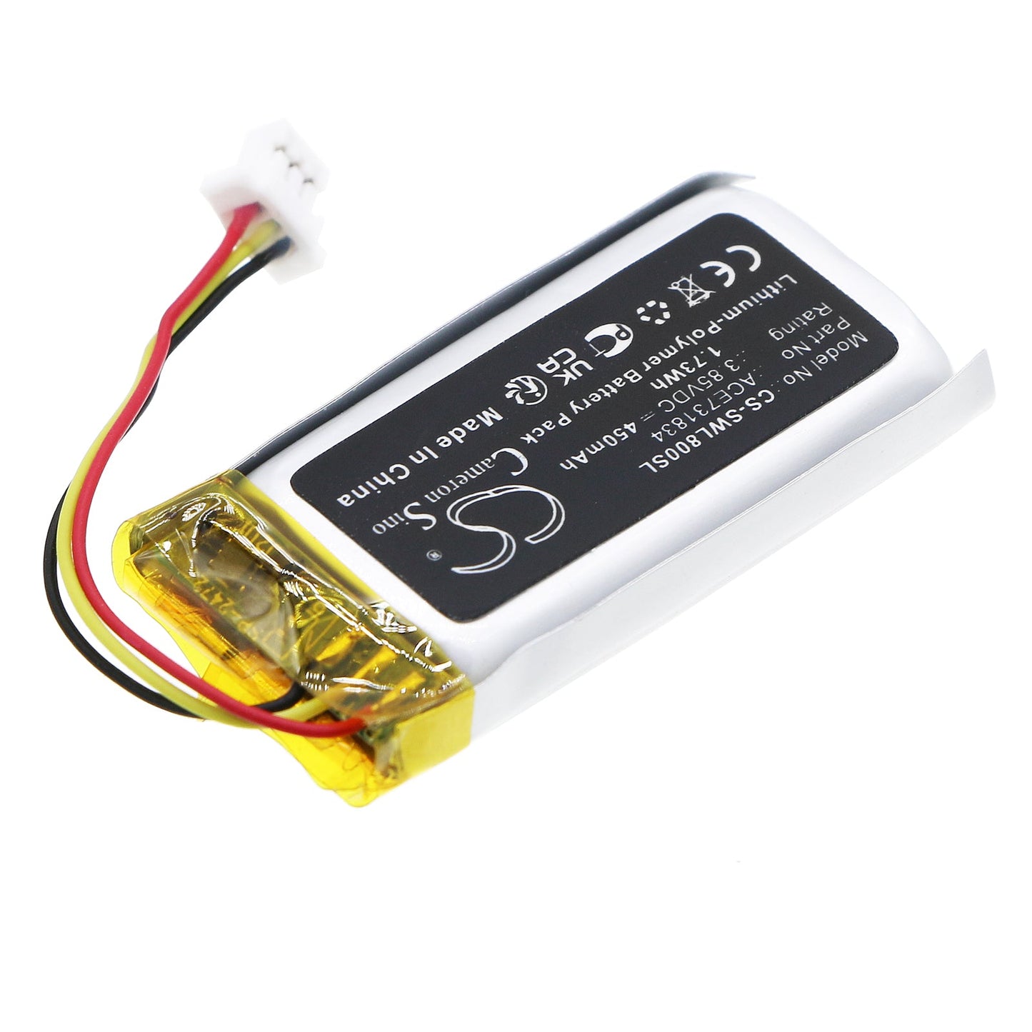 Replacement Battery for Sony  LinkBuds S Charging Case – Speaker – 450mAh / 1.73Wh / 3.85V