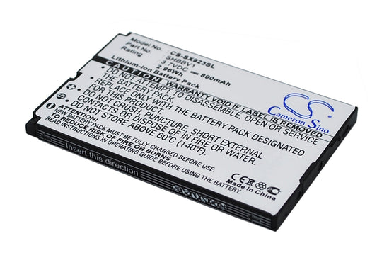 Replacement Battery for Sharp  9020C – Mobile, SmartPhone – 800mAh / 3.7V