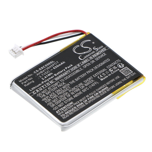 Replacement Battery for Sennheiser  EPOS ADAPT 660 – Wireless Headset – 650mAh / 2.41Wh / 3.7V