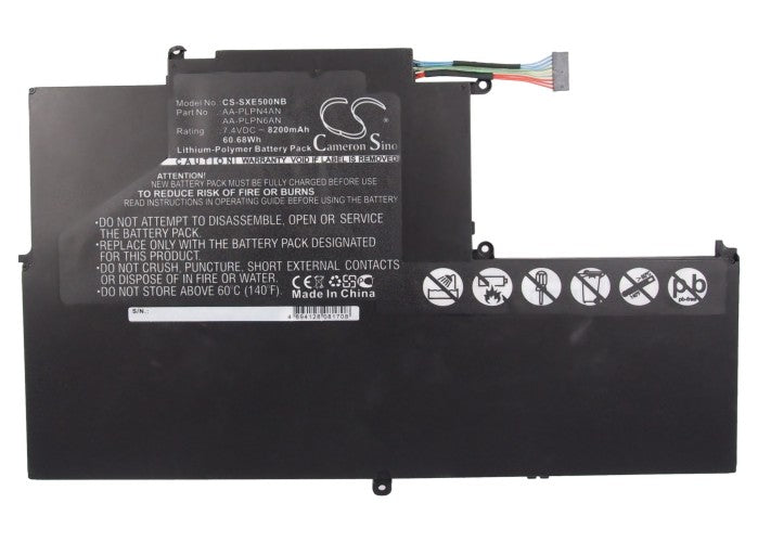 Replacement Battery for Samsung  Chromebook 2 – Notebook, Laptop – 8200mAh / 60.68Wh / 7.4V