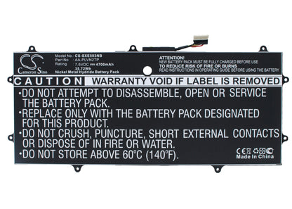 Replacement Battery for Samsung  Chromebook 2 13.3" – Notebook, Laptop – 4700mAh / 35.72Wh / 7.6V