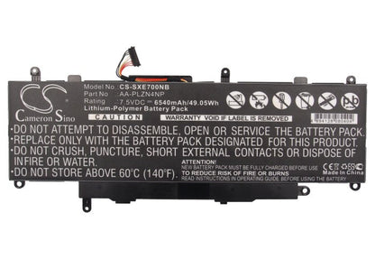 Replacement Battery for Samsung  Ativ Pro – Notebook, Laptop – 6540mAh / 49.05Wh / 7.5V