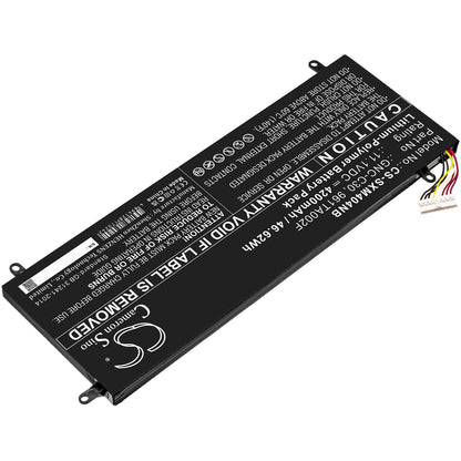 Replacement Battery for Gigabyte  P34G V1 – Notebook, Laptop – 4200mAh / 46.62Wh / 11.1V