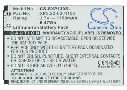 Replacement Battery for Sonim  Armor XP3400 – Mobile, SmartPhone – 1750mAh / 6.48Wh / 3.7V