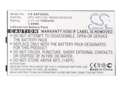 Replacement Battery for Socketmobile  Sonim XP2 – Mobile, SmartPhone – 1050mAh/3.88Wh / 3.7V