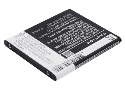 Replacement Battery for TCL  J600T – Mobile, SmartPhone – 1600mAh / 5.92Wh / 3.7V