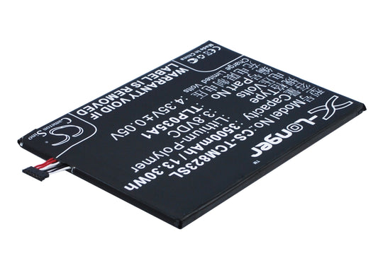 Replacement Battery for TCL  M823 – Mobile, SmartPhone – 3500mAh / 13.30Wh / 3.8V