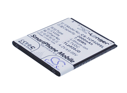 Replacement Battery for TCL  P5181 – Mobile, SmartPhone – 2000mAh / 7.40Wh / 3.7V