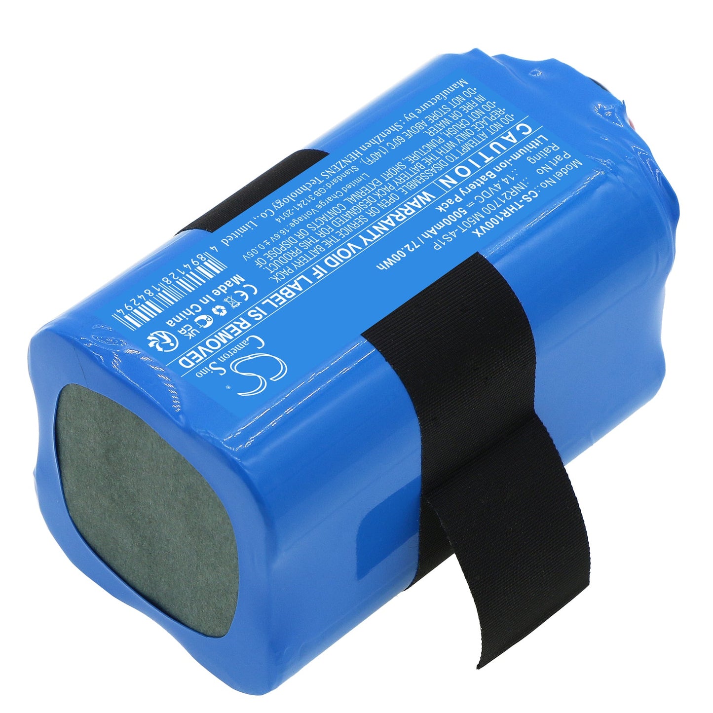 Replacement Battery for 360  QH100003 – Vacuum – 5000mAh / 72.00Wh / 14.4V