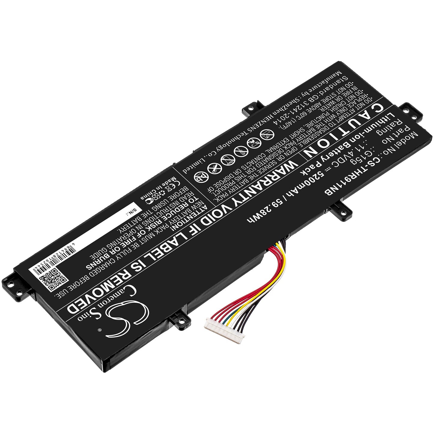 Replacement Battery for Gigabyte  SabrePro 15 – Notebook, Laptop – 5200mAh / 59.28Wh / 11.4V