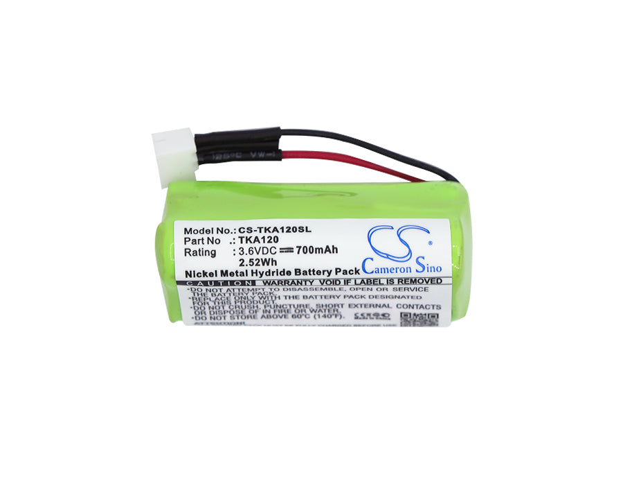 Replacement Battery for TDK  Life On Record A12 – Speaker – 700mAh / 2.52Wh / 3.6V