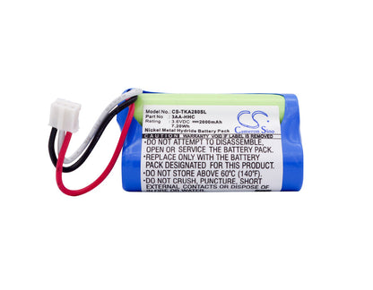Replacement Battery for TDK  Life on Record A28 – Speaker – 2000mAh / 7.20Wh / 3.6V