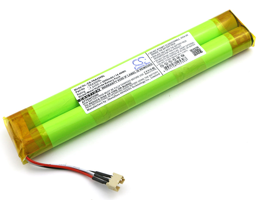 Replacement Battery for TDK  Life On Record A33 – 2000mAh / 14.40Wh