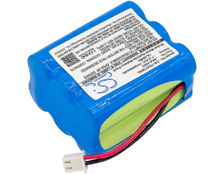 Replacement Battery for TDK  Life on Record A73 – Speaker – 2000mAh / 14.40Wh / 7.2V