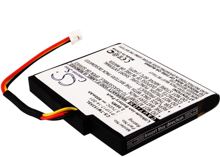 Replacement Battery for TomTom  1EN5.052.08 – GPS, Navigator – 800mAh/2.96Wh / 3.7V