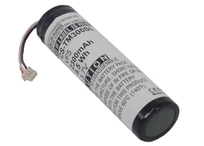 Replacement Battery for TomTom  Go 300 – GPS, Navigator – 2300mAh / 8.51Wh / 3.7V