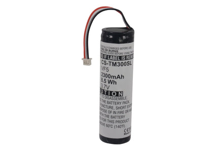 Replacement Battery for TomTom  Go 300 – GPS, Navigator – 2300mAh / 8.51Wh / 3.7V