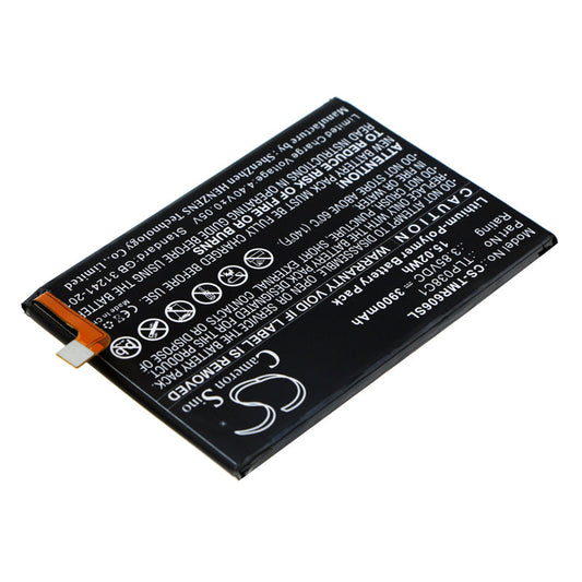 Replacement Battery for T-Mobile  6062Z – Mobile, SmartPhone – 3900mAh / 15.02Wh / 3.85V
