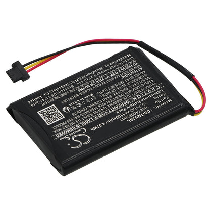 Replacement Battery for TomTom  4EM0.001.01 – GPS, Navigator – 1100mAh / 4.07Wh / 3.7V