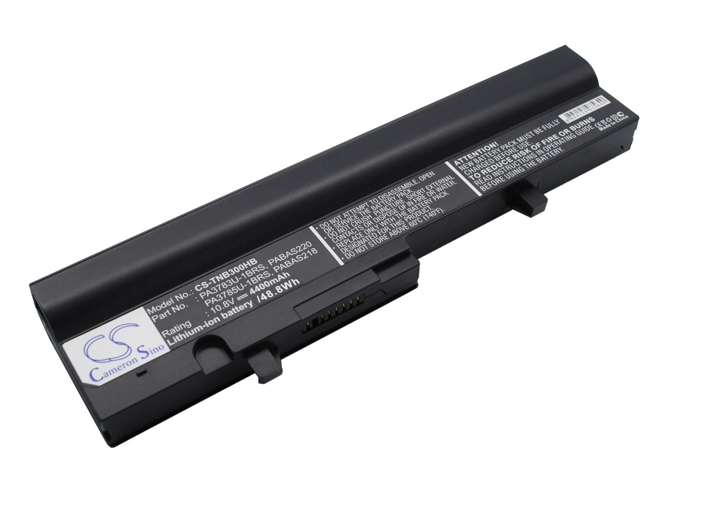 Replacement Battery for Toshiba  Satellite N302 – Notebook, Laptop – 4400mAh/47.52Wh / 10.8V