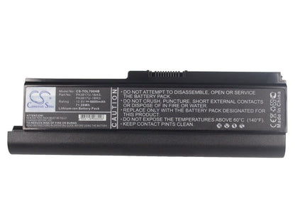 Replacement Battery for Toshiba  ?	Satellite L700D – Notebook, Laptop – 6600mAh/71.28Wh / 10.8V