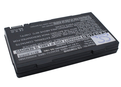 Replacement Battery for Toshiba  Satellite M30X – Notebook, Laptop – 4400mAh / 14.8V