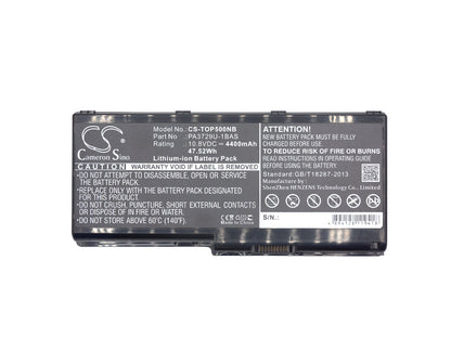 Replacement Battery for Toshiba  Dynabook Qosmio GXW/70LW – Notebook, Laptop – 4400mAh / 47.52Wh / 10.8V