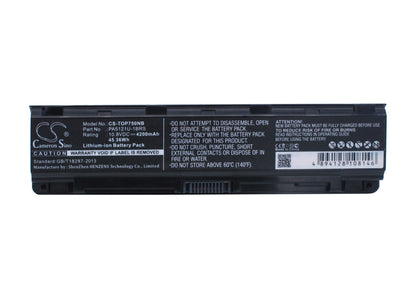 Replacement Battery for Toshiba  Satellite P70 – Notebook, Laptop – 4200mAh / 45.36Wh / 10.8V