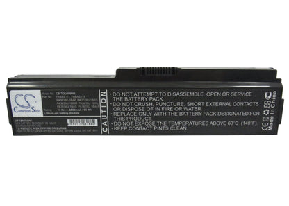 Replacement Battery for Toshiba  Equium U400 – Notebook, Laptop – 8800mAh / 95.04Wh / 10.8V