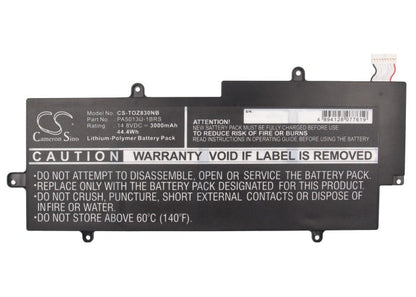 Replacement Battery for Toshiba  Portege Z830 – Notebook, Laptop – 3000mAh / 44.40Wh / 14.8V