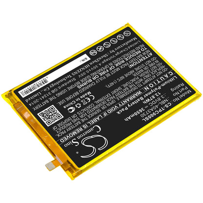 Replacement Battery for Neffos  C9 – Mobile, SmartPhone – 3650mAh / 13.87Wh / 3.8V