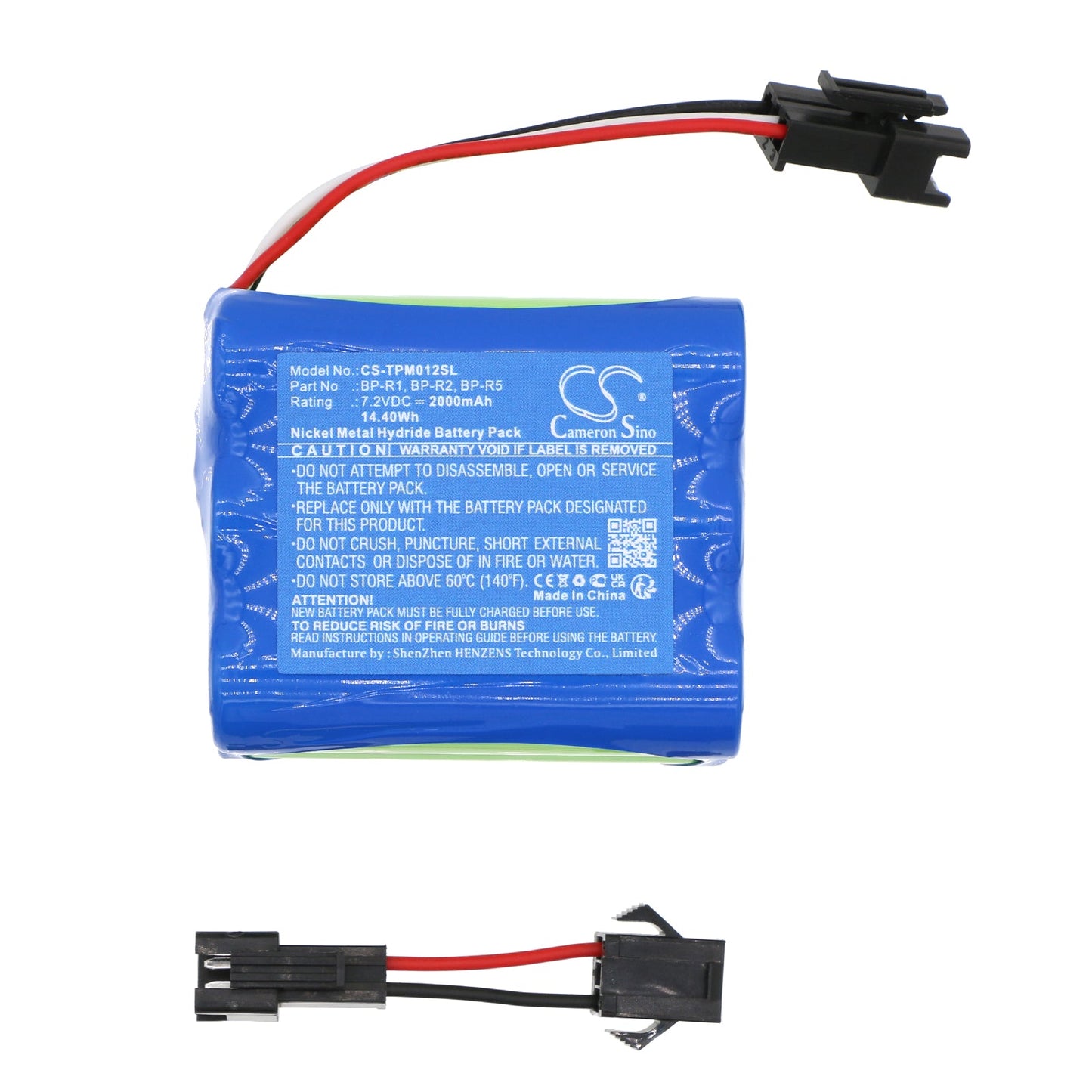 Replacement Battery for Tivoli Audio  iPAL MA-1 – DAB Digital – 2000mAh / 14.40Wh / 7.2V