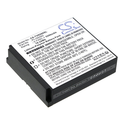 Replacement Battery for TwoNav  Aventura 2 – GPS, Navigator – 5200mAh / 19.24Wh / 3.7V