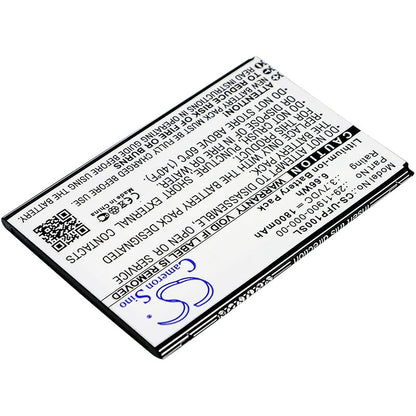 Replacement Battery for Ulefone  Paris – Mobile, SmartPhone – 1800mAh / 6.66Wh / 3.7V