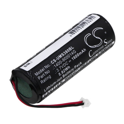 Replacement Battery for Unitech  MS380 – Barcode Scanner – 1600mAh / 5.92Wh / 3.7V