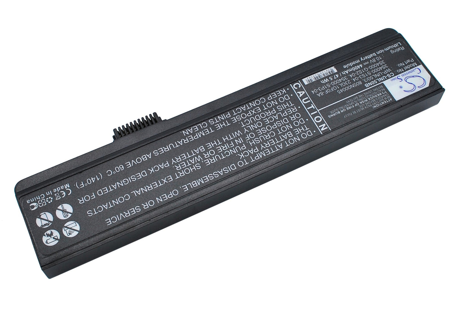 Replacement Battery for Uniwill  L50 – Notebook, Laptop – 4400mAh / 10.8V