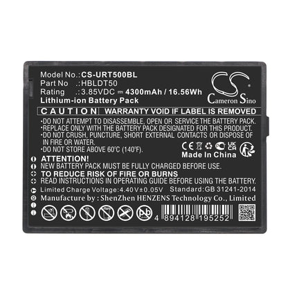 Replacement Battery for Urovo  DT50 – Barcode Scanner – 4300mAh / 16.56Wh / 3.85V